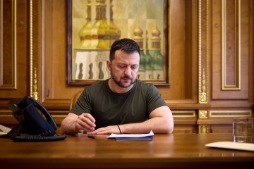 Volodymyr Zelenskyy and Olaf Scholz coordinated positions ahead of the Weimar Triangle leaders' meeting