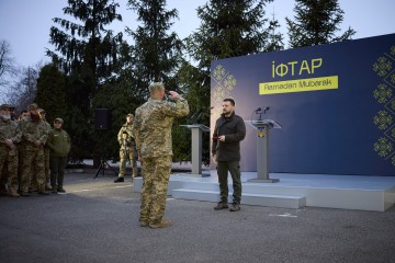 President held a joint iftar with representatives of the Muslim community of Ukraine and awarded Ukrainian Muslim warriors