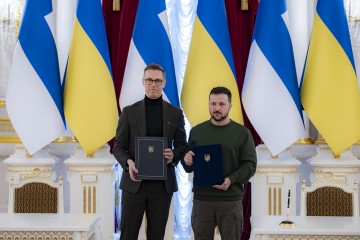 Security commitments and long-term support: Ukraine and Finland have signed a security agreement