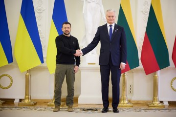 У Вільнюсі Президент України зустрівся з Президентом Литви