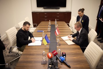 Ukraine and Latvia Signed a Security Agreement