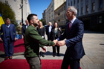 Meeting with NATO Secretary General in Kyiv