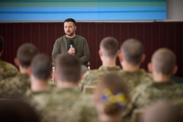 Прикордонники проявили себе на найвищому рівні – Президент під час зустрічі в Національній академії Державної прикордонної служби