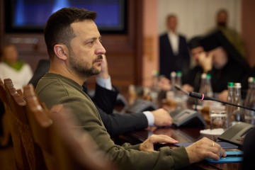 Президент подякував єпископату ПЦУ та УГКЦ за підтримку українців на фронті й у тилу