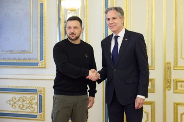 Президент України зустрівся з державним секретарем США