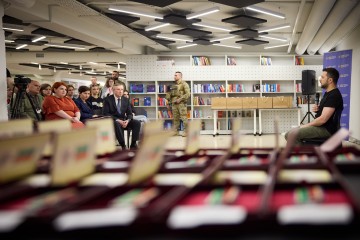 President Met with Young Scientists and Representatives of the Junior Academy of Sciences