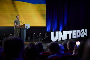 UNITED24 починає збір на бойові роботизовані платформи для захисту від російського терору – Президент із нагоди другої річниці заснування ініціативи