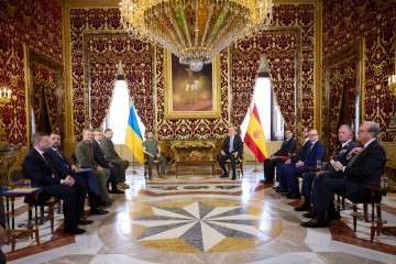 The President of Ukraine Had an Audience with King Felipe VI of Spain