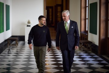 The President of Ukraine Had an Audience with King Philippe of the Belgians