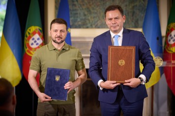 Ukraine Has Signed a Bilateral Security Agreement with Portugal