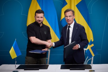 Ukraine and Sweden Signed a Security Agreement