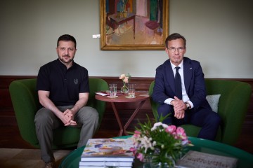 The Development of Defense Cooperation, the Global Peace Summit, and the Path to the EU and NATO: Volodymyr Zelenskyy Met with the Prime Minister of Sweden