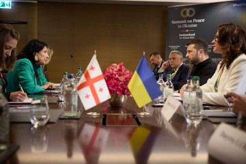 Bilateral Cooperation and Security Challenges: Volodymyr Zelenskyy Met with the President of Georgia