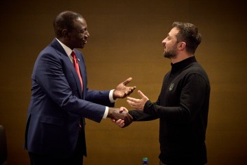 Volodymyr Zelenskyy Discussed Food Security Issue with the President of Kenya