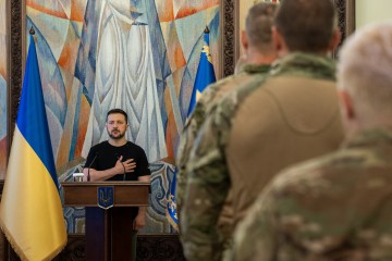 Зустріч Президента з воїнами Центру спеціальних операцій «А» СБУ з нагоди 30-ї річниці ЦСО