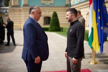 The Meeting of the President of Ukraine with the Prime Minister of Hungary in Kyiv