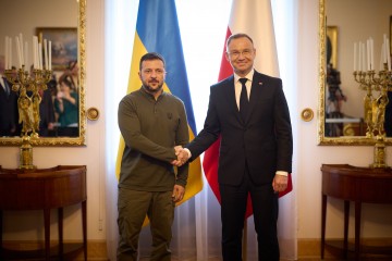 Defense Cooperation and the Needs of Our Defense Forces: Volodymyr Zelenskyy Met with Andrzej Duda