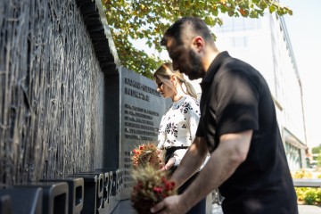 Volodymyr Zelenskyy Began His Visit to the United States with Honoring the Victims of the Holodomor of 1932-1933