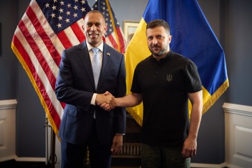 Президент зустрівся з членами Палати представників Конгресу США на чолі з лідером демократів