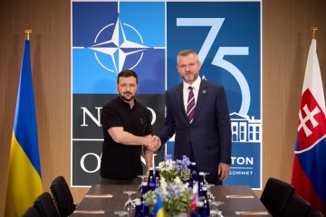 Volodymyr Zelenskyy Discussed Humanitarian Cooperation and Prospects for Joint Projects with the New President of Slovakia