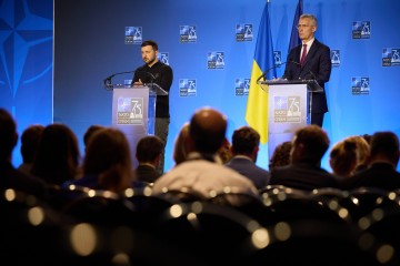 Маємо сильне формулювання щодо незворотності руху України до НАТО – Володимир Зеленський