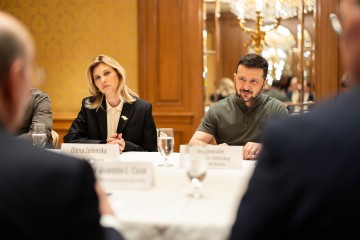 Володимир Зеленський у Солт-Лейк-Сіті зустрівся з керівництвом Церкви Ісуса Христа Святих Останніх Днів