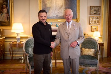 Volodymyr Zelenskyy Had a Meeting with King Charles III