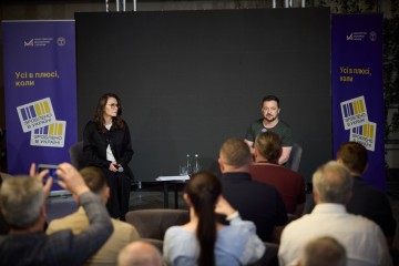 Володимир Зеленський зустрівся з представниками бізнесу Волинської області