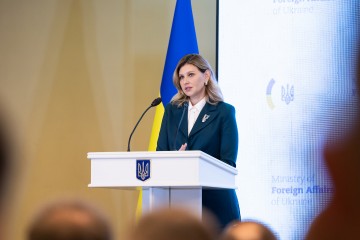 Olena Zelenska: We Continue to Prove to the World That Standing With Ukraine Means Standing on the Side of Light