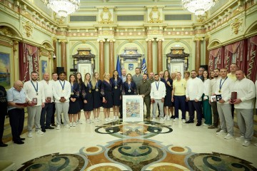 Meeting of the President of Ukraine with the Winners of the XXXIII Summer Olympic Games