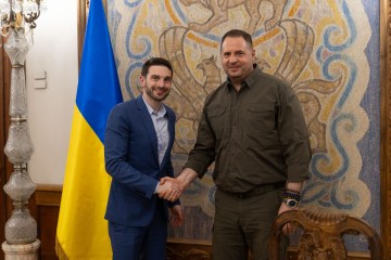 Andriy Yermak Met with Alexander Soros