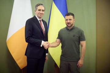 New Aid Package, Participation in the Implementation of the Peace Formula, and Increasing the Effectiveness of Sanctions Against Russia: Volodymyr Zelenskyy Met with Simon Harris