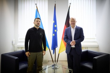 In Germany, Volodymyr Zelenskyy Met with Olaf Scholz