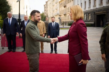 Глава держави зустрівся з президентами Литви й Естонії та Прем’єр-міністеркою Латвії у Києві