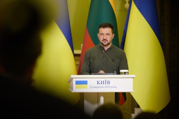 Президент: Україна була переконливою щодо далекобійності на зустрічі з держсекретарем США та міністром закордонних справ Великої Британії