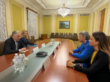 В Офісі Президента відбулася зустріч із комісаром ЄС з питань внутрішніх справ