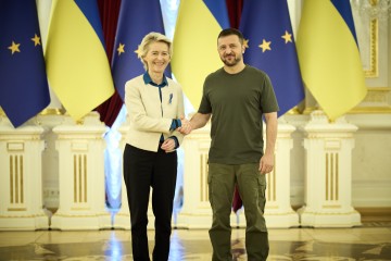 Meeting of the President of Ukraine with the President of the European Commission in Kyiv