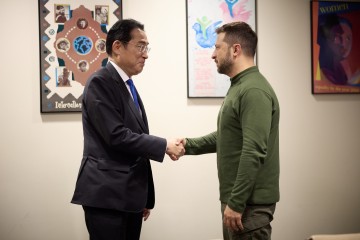 Energy Support and Stepping Up Sanctions Against Russia: Volodymyr Zelenskyy Met with Fumio Kishida