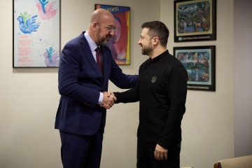 Volodymyr Zelenskyy and Charles Michel Discussed Ways to Expedite the Decision on Use of Proceeds from Frozen Russian Assets