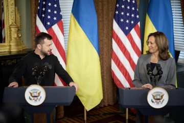 Statement by the President of Ukraine Before Meeting with Kamala Harris