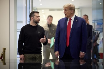 Volodymyr Zelenskyy Presented the Plan for Victory to Donald Trump