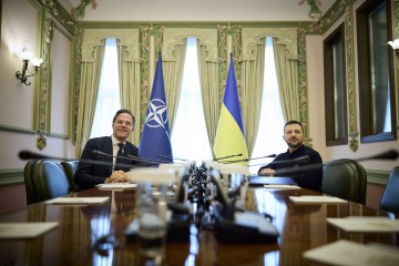 Meeting Between the President of Ukraine and NATO Secretary General Mark Rutte