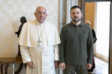 President of Ukraine Met with Pope Francis