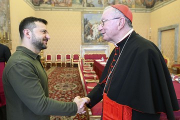 У Ватикані Володимир Зеленський зустрівся з Державним секретарем Святого Престолу