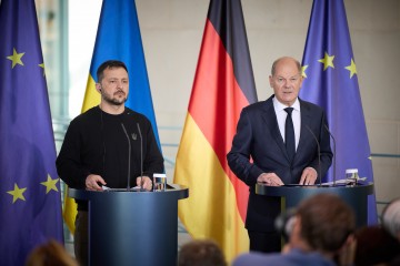 This Is a Plan of Absolutely Clear and Realistic Steps: Volodymyr Zelenskyy Presented the Victory Plan to Olaf Scholz