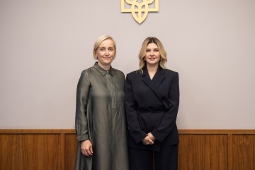 Olena Zelenska Met with the Minister of Education and Research of Estonia in Kyiv