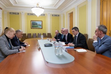 Preparations for the Second Peace Summit and Implementation of Bilateral Agreement: Office of the President Hosted a Meeting with the Policy Director of the Department of Foreign Affairs of Ireland