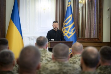 Volodymyr Zelenskyi Awarded Intelligence Officers of the State Border Guard Service with State Honors