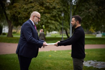 The President Received Letters of Credence from the Ambassadors of Foreign Countries