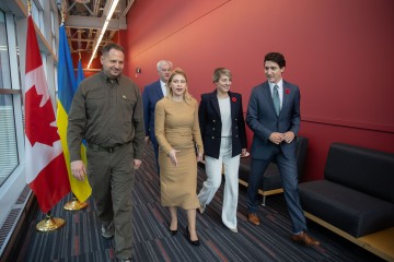 The Ukrainian Delegation Presented the Victory Plan to Canadian Prime Minister Justin Trudeau